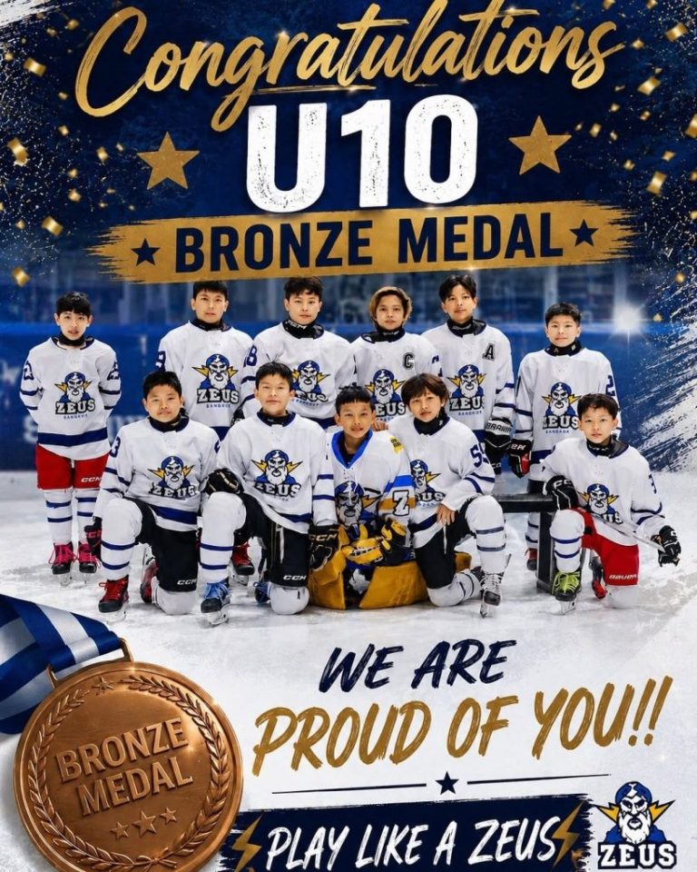 Congratulations to our U10A team on winning the Bronze Medal at Bangkok Fly 2026! ⚡